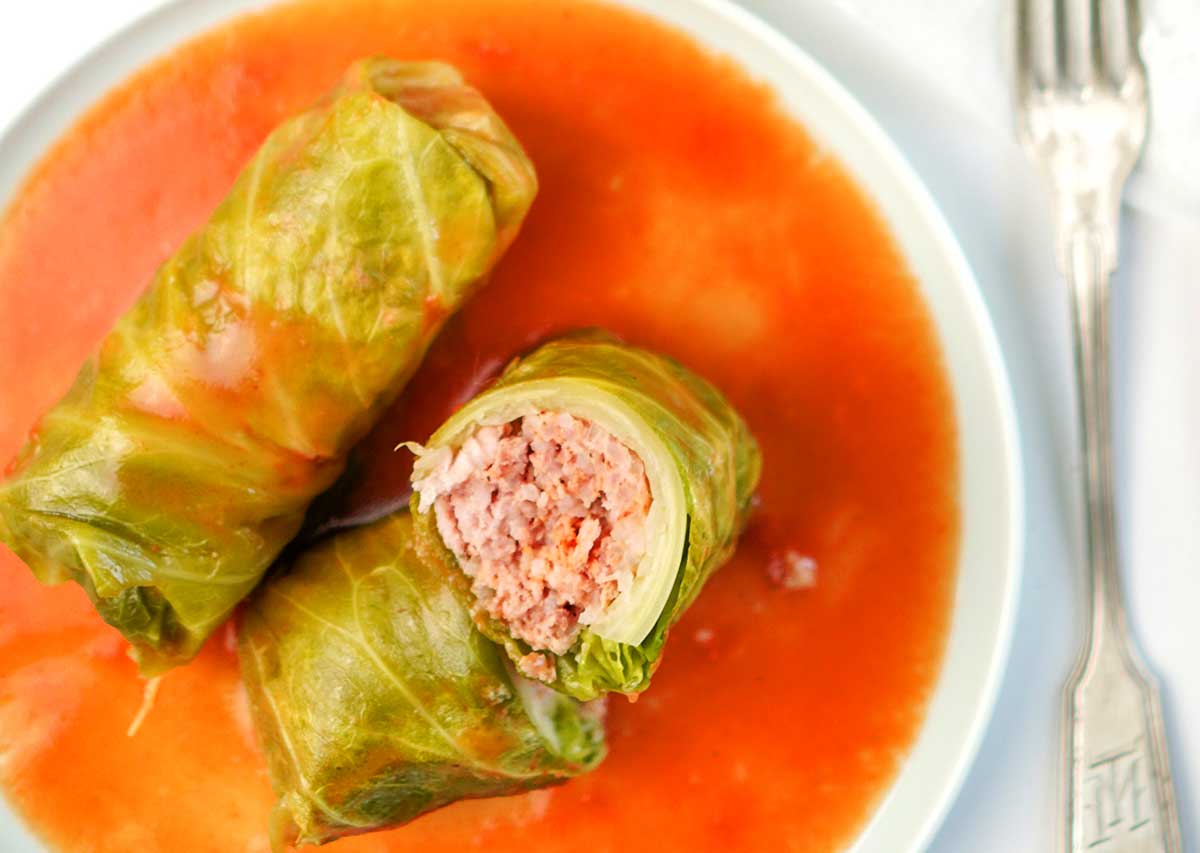 Polish Stuffed Cabbage Golabki
